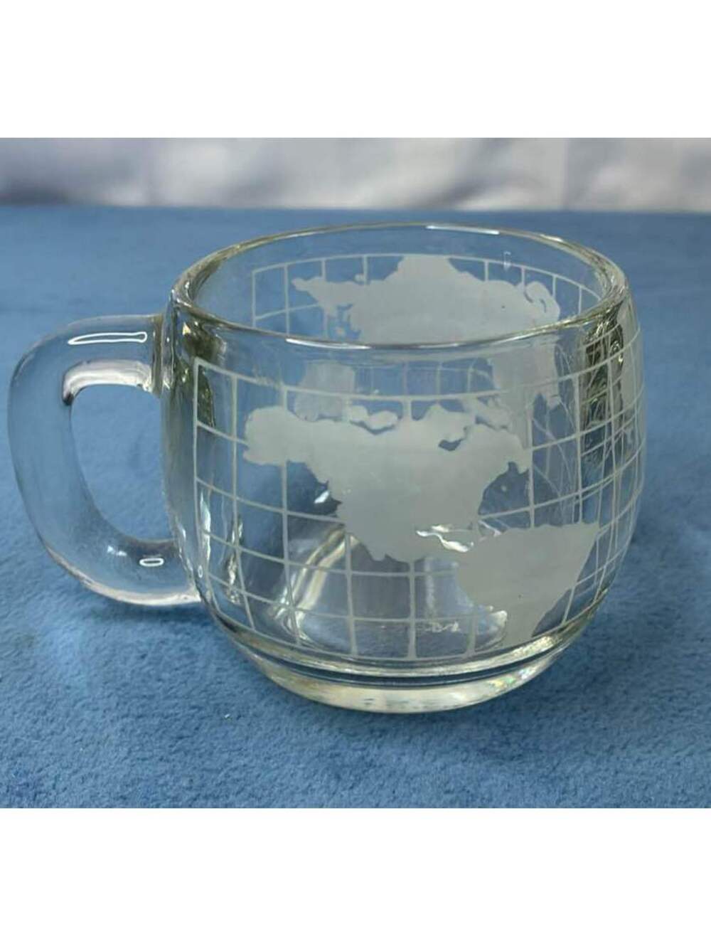 Vintage Nestle Glass Globe Mug